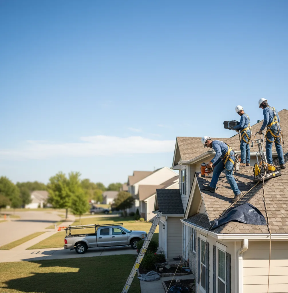 Storm Damage Repair in New Park, PA